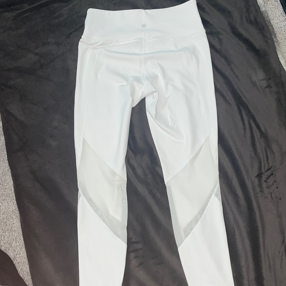 White Athleta Leggings